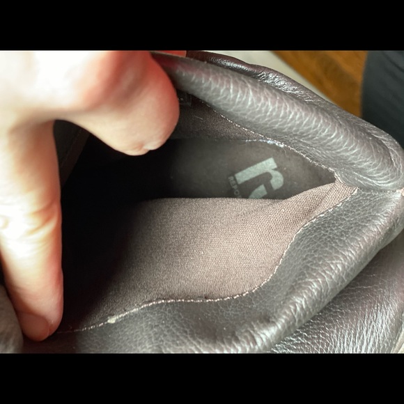 Report brown leather ankle boots - Picture 7 of 8